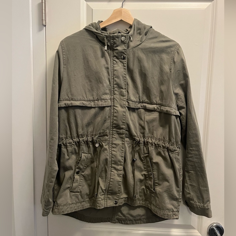 Green H&M Utility Jacket